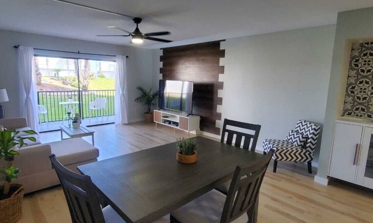 Ponce Inlet Apartment | Newly renovated. Across from the beach apartment