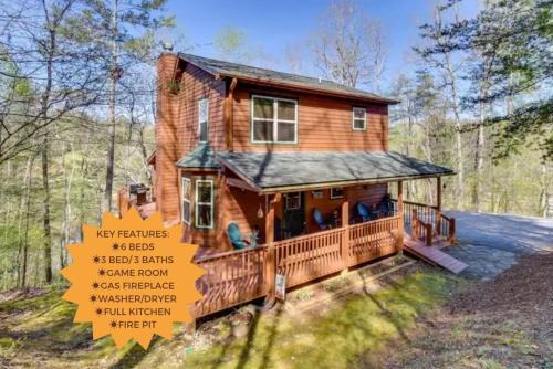 Blairsville House | North GA Mountain Cabin 3BR3BA,Fire Pit,Game Rm