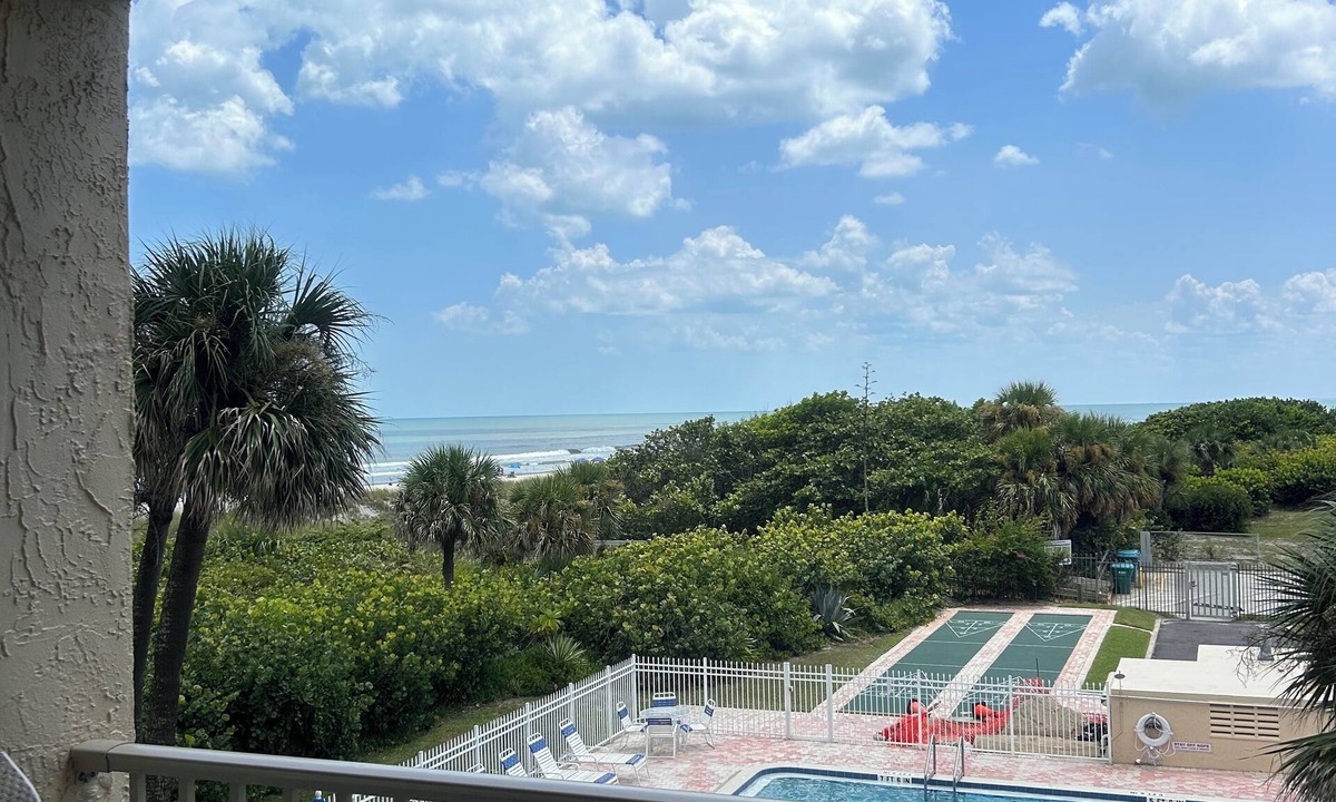 Port Canaveral Apartment | Ocean Front condo. With Ocean View from every room. Best location Port Canaveral