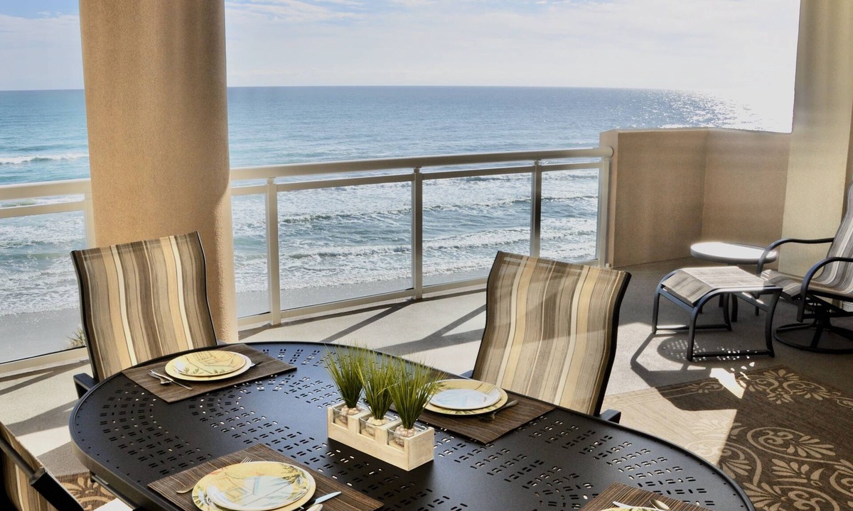 Daytona Beach Condo | Ocean Vistas 406 Direct Oceanfront Huge Private Balcony