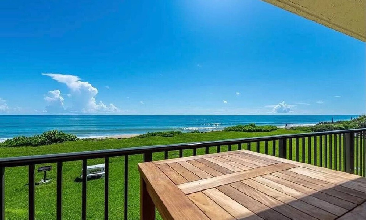 Bethune Beach Condo | Oceanfront condo steps from quiet no drive beach