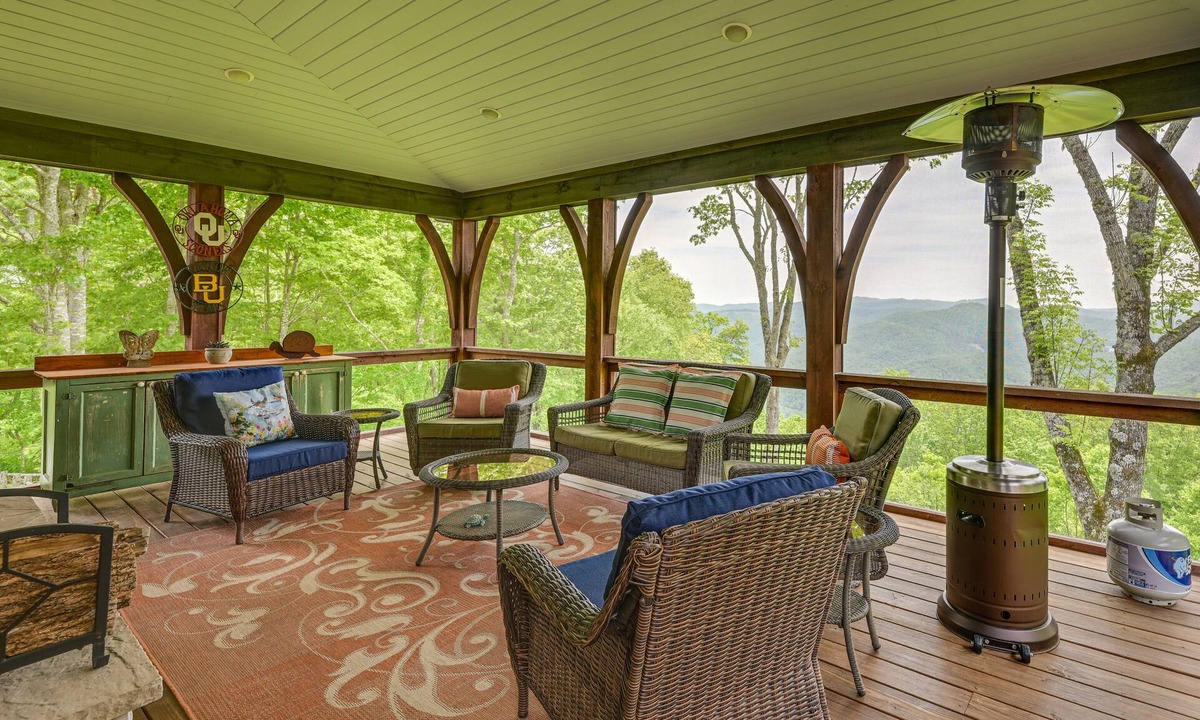 Cullowhee House | On 22 Acres! Mtn-View Cullowhee Craftsman Retreat