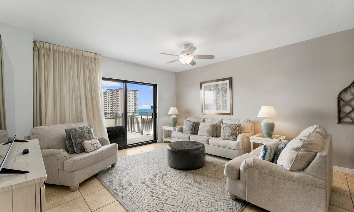 Panama City Beach Condo | Origin 1507 | 3BR Gulf-View Condo w/Private Balcony!