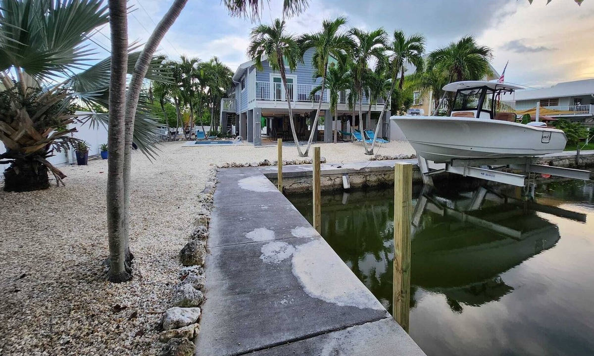 Cutthroat Harbor Estates House | Our Florida Keys "Sea-Cove"! Canal front, Boat dockage, Pool, Private!!