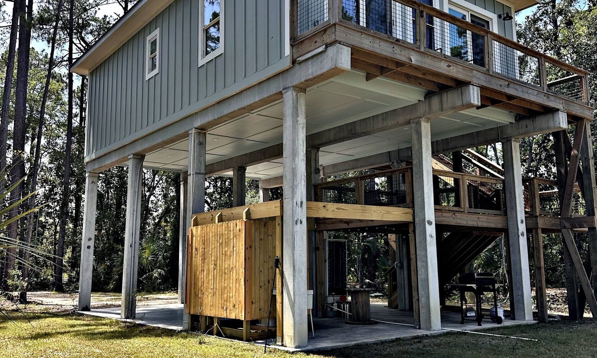 Panacea House | Panacea Treehouse⭐️ Waterfront-Boat Friendly