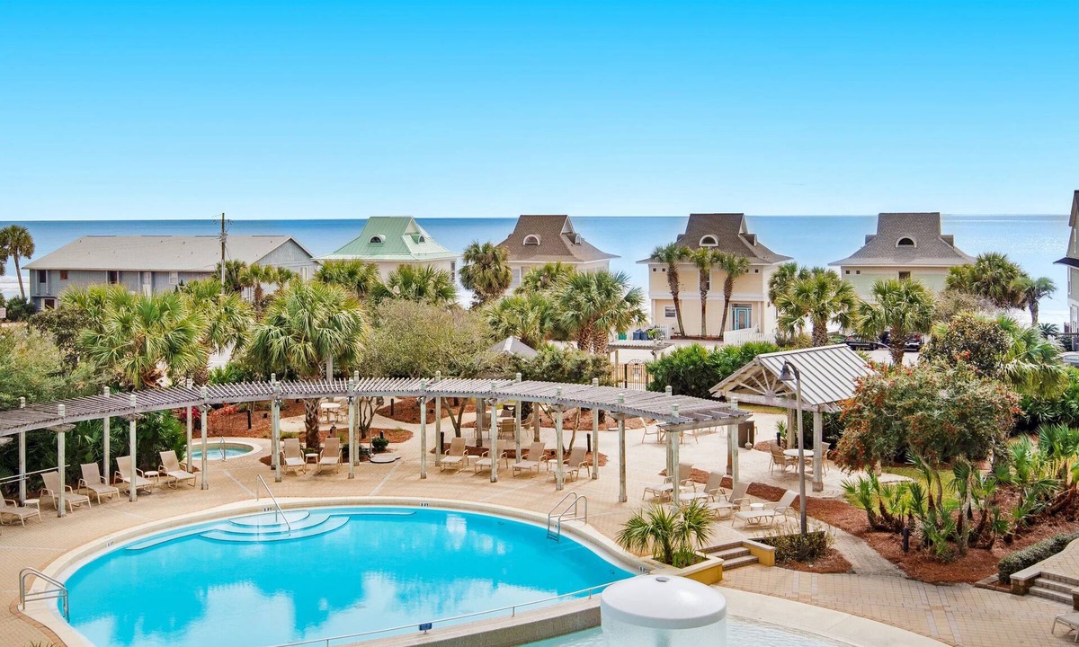 Fort Walton Beach - Destin Condo | ☀️Partial Gulf View~5 Star Walk-in Heated Pool~1BR+Twin Bunks~Beach Resort 310☀️