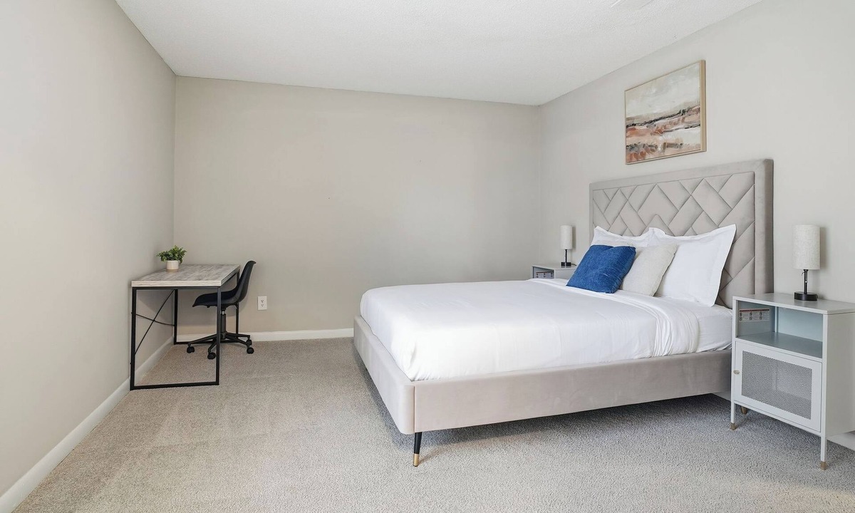 Duluth Apartment | Peaceful 2BR retreat in Lawrenceville