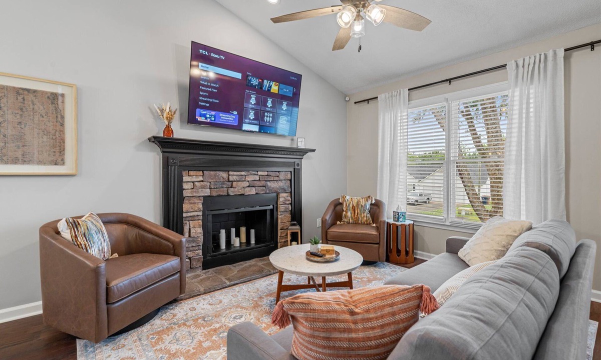 Cartersville House | Peaceful 3BR Stay Near Piedmont Medical Center
