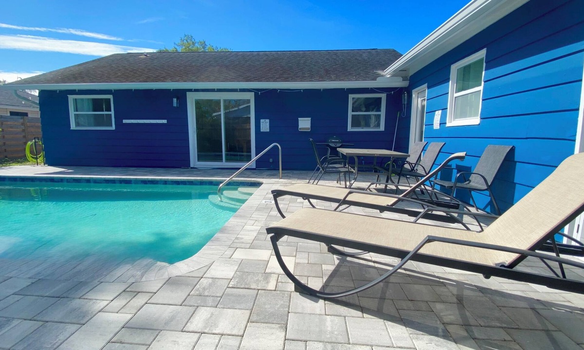 Paver Park House | Peaceful Oasis with Pool near Downtown and Beaches