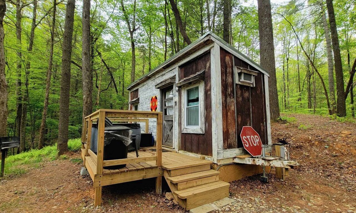 Suches Cabin | Pet-Friendly Tiny Home Rental in the Chattahoochee National Forest, for Glamping in Georgia