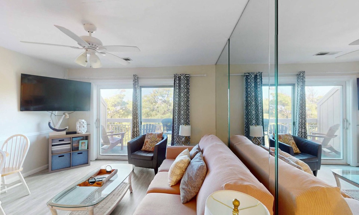 North Forest Beach Villa | Private Beach Access Condo with Shared Pool, Balcony & Free WiFi