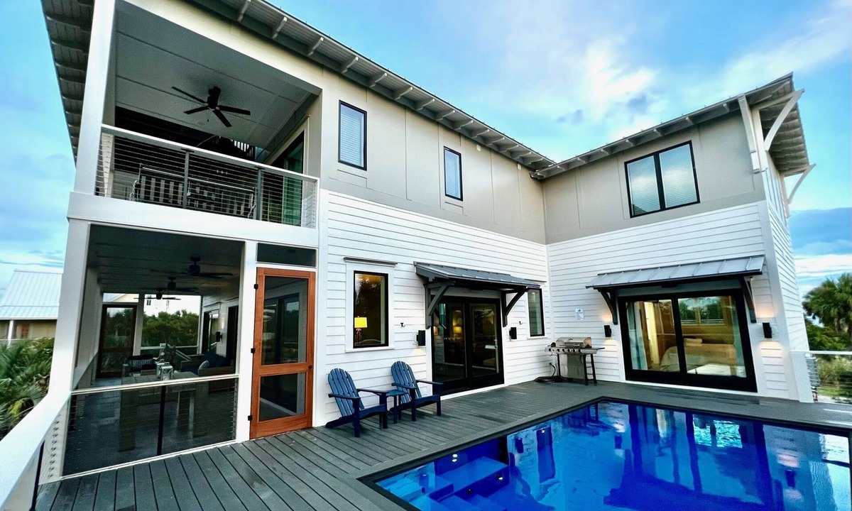 Saint Helena Island House | Private Pool and Dock, Steps from the Beach, Beautiful Sunset Views