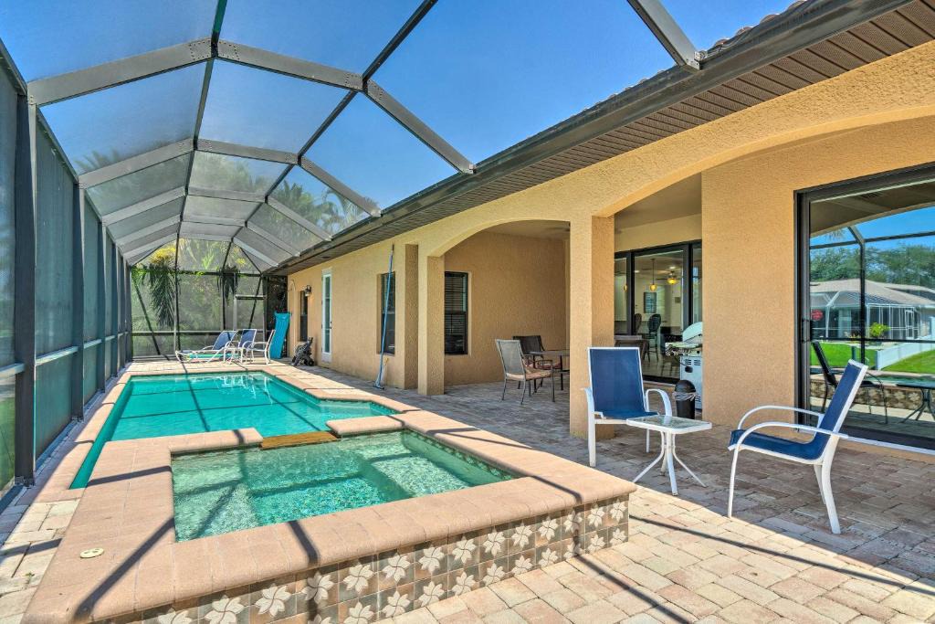 Cape Coral House | Private Pool & Grill: Canalfront Cape Coral Home