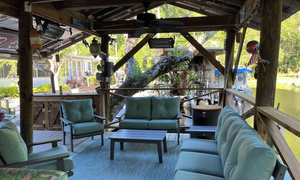 Astor House | Rain or Shine there is plenty of space to enjoy this Florida oasis!