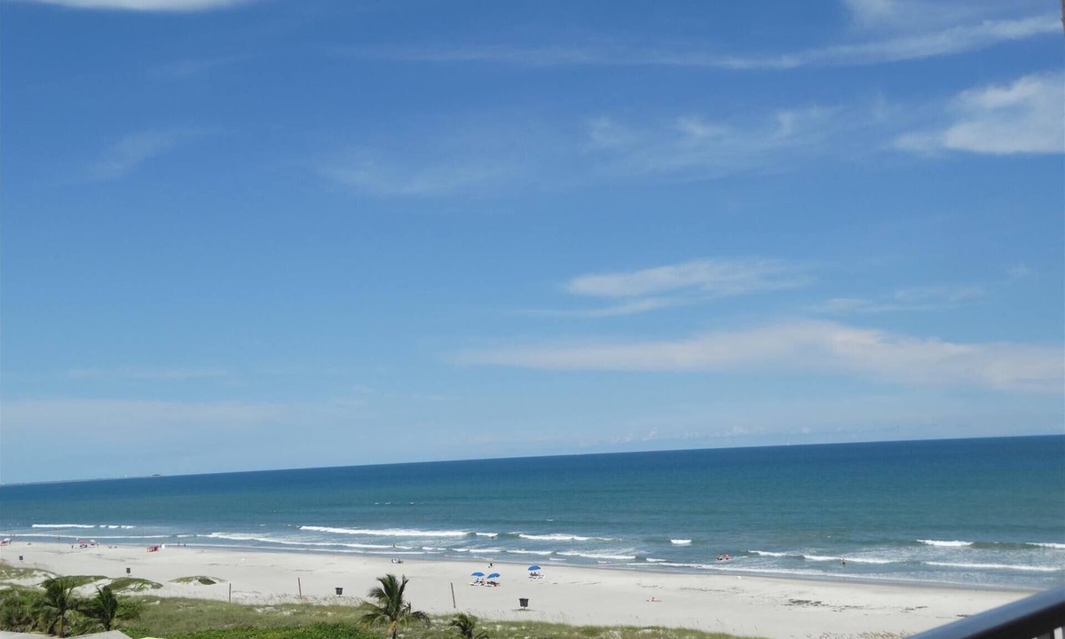 Cocoa Beach Condo | Remodeled! Granite! Sandcastles 2 BR Direct Space Coast OCEANVIEW 704!