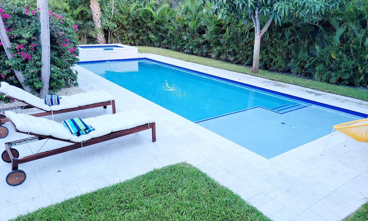 Old Northwood House | Resort Style Pool Home, 1 mi. to Palm Beach Island