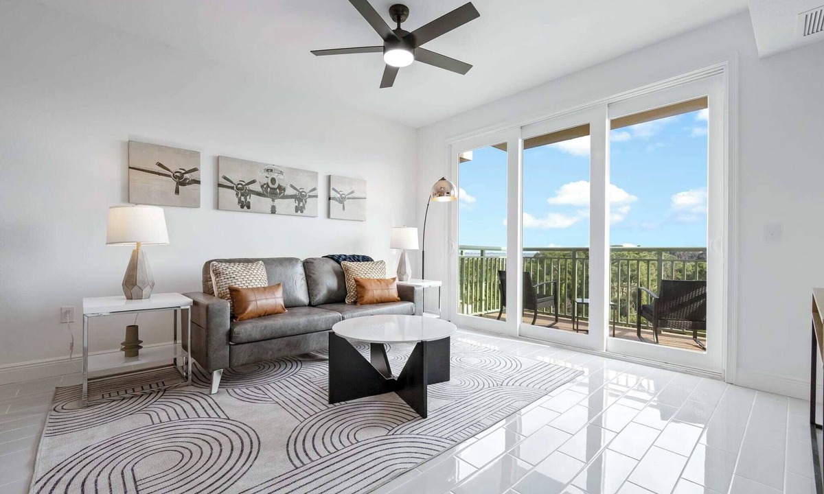 Merritt Island Condo | RIVER FLY IN: The Cocoa, River & Runway View