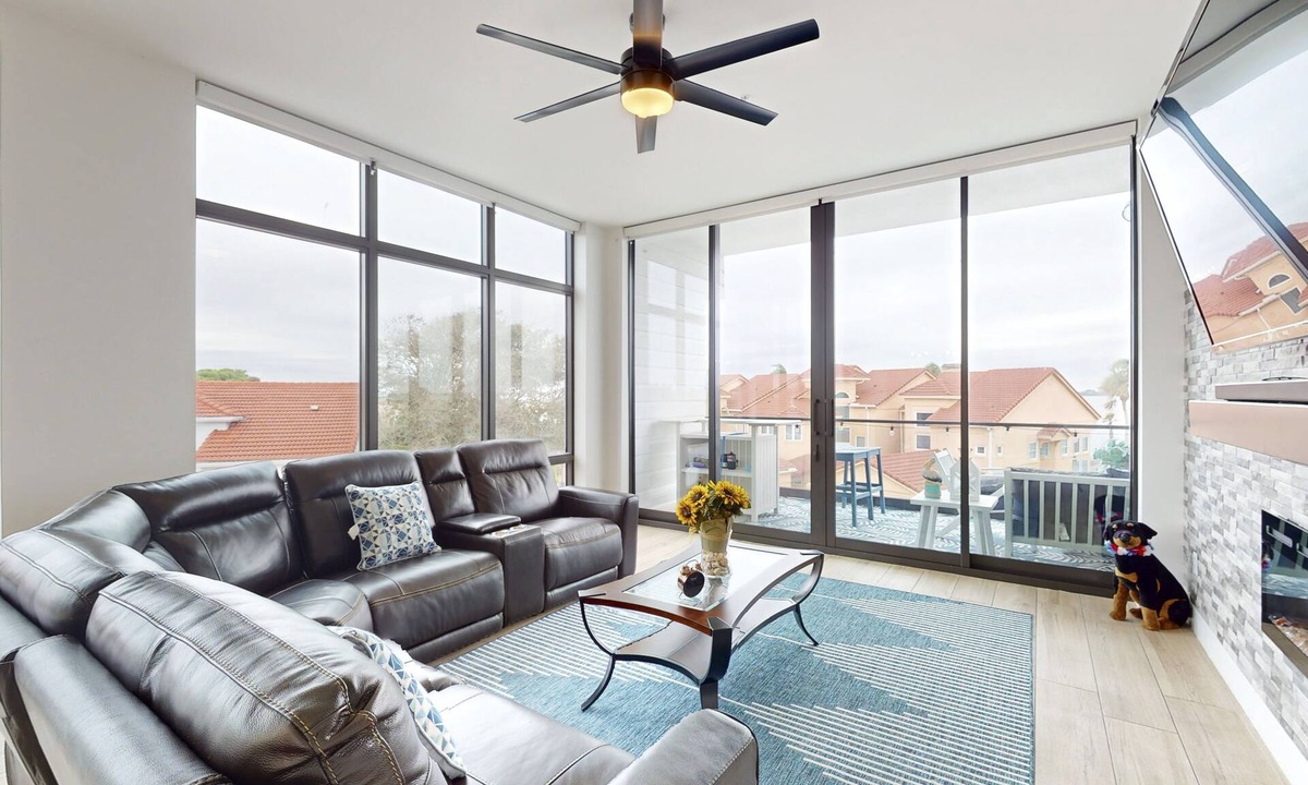 Melbourne Beach Condo | River view retreat with on-site pool, hot tub, & dock plus washer/dryer, & AC