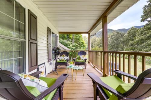 Cruso House | Riverfront Home w/Mtn Views, Near Blue Ridge Pkwy