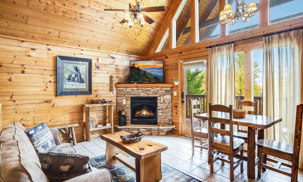 Black Bear Falls Cabin | Saddle Ridge by Jackson Mountain Rentals