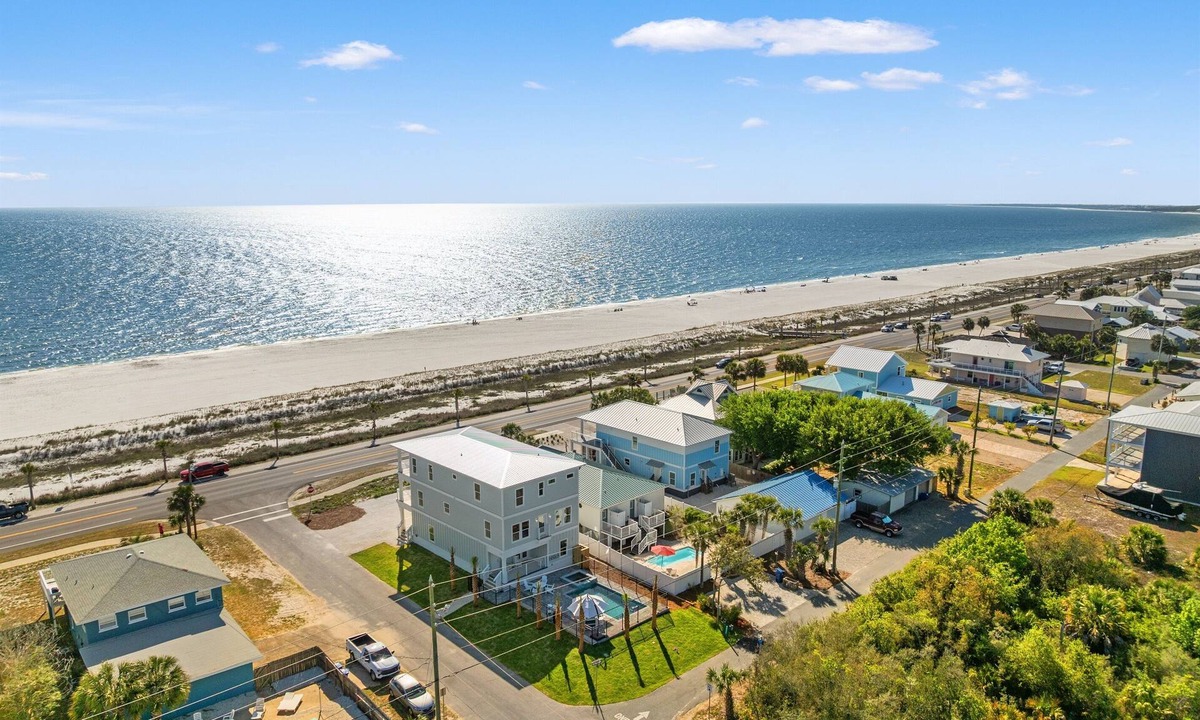 Mexico Beach House | Sandy Feet Retreat | 8BR | Gulf View Escape! Private Pool & Spa! Walk to Beach!