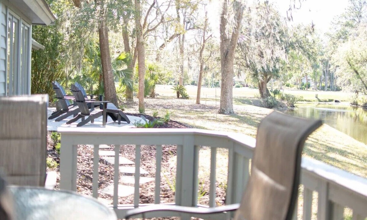 Sea Pines House | Sea Pines! Beach, pool, Harbour Town Golf Links view, sleeps 8 & pet friendly!