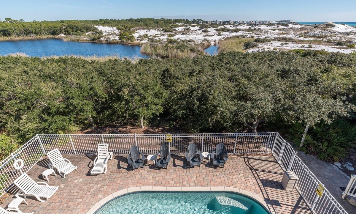 Gulf Trace House | "SeaBatical"~Amazing Gulf, Lake, Park Views~Heated Pool~Gulf Trace~Beach Gear