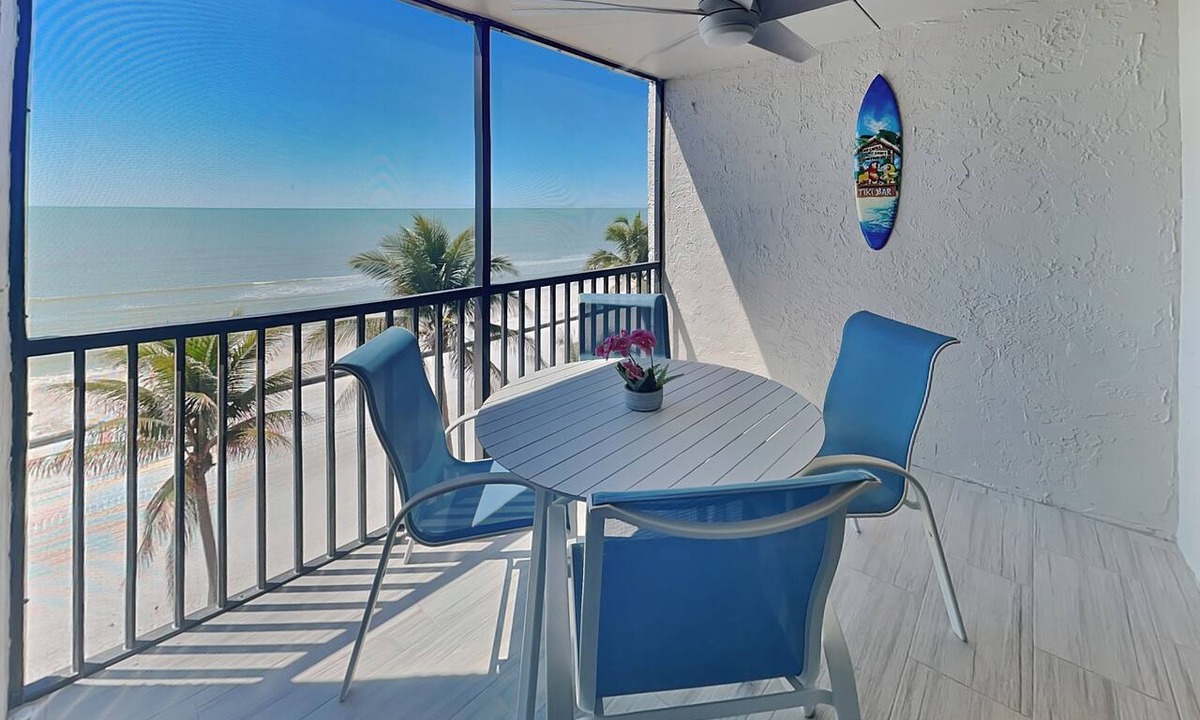 Mid Island Condo | Seaside 402 | Newly Updated w. Stunning Gulf Views!