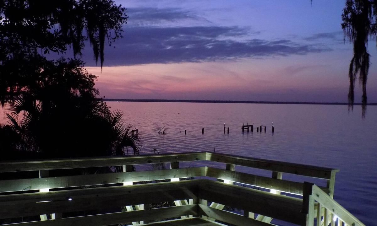 Florida Panhandle House | Secluded Waterfront property on Perdido Bay with a dock and private beach