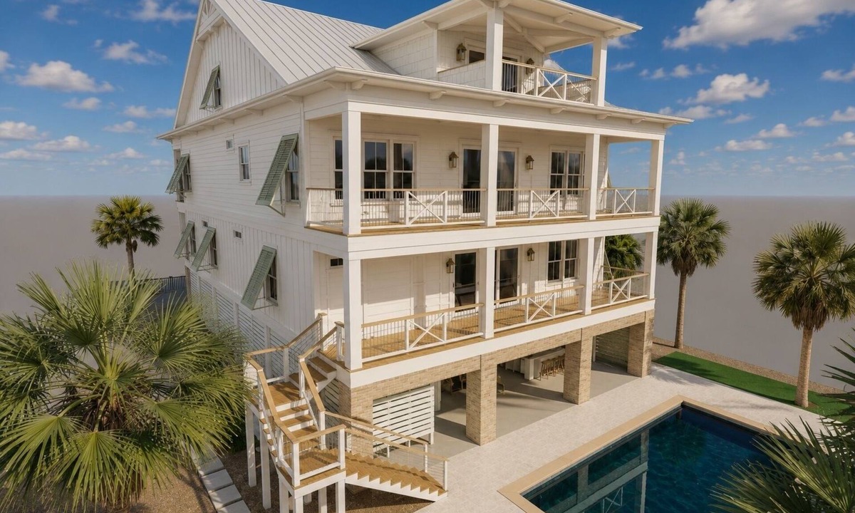 Inlet Harbour House | Second To None: Brand-New Luxury Retreat with Ocean Views, Pool & Hot Tub