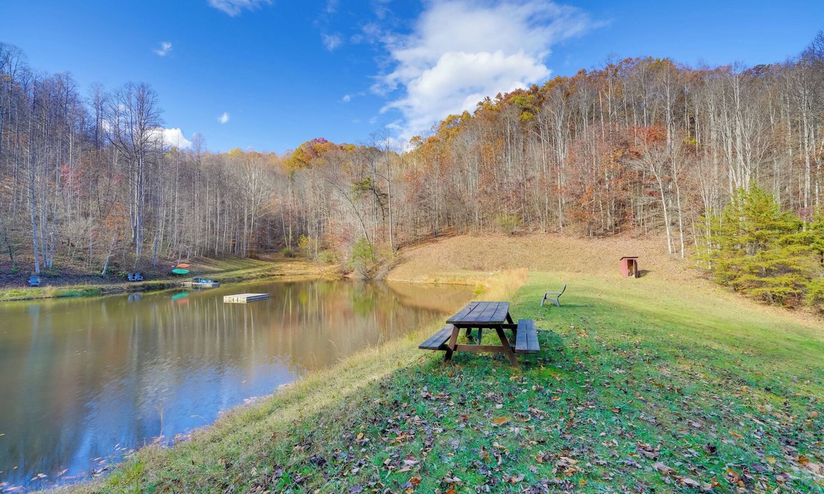 Rosedale Cottage | Shared Pond at Retreat in Rosedale!