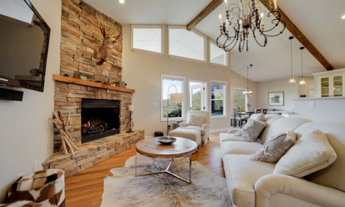 Sky Valley Cabin | Sky Valley Resort Home Golf Course With Post Card Perfect Mountain Views