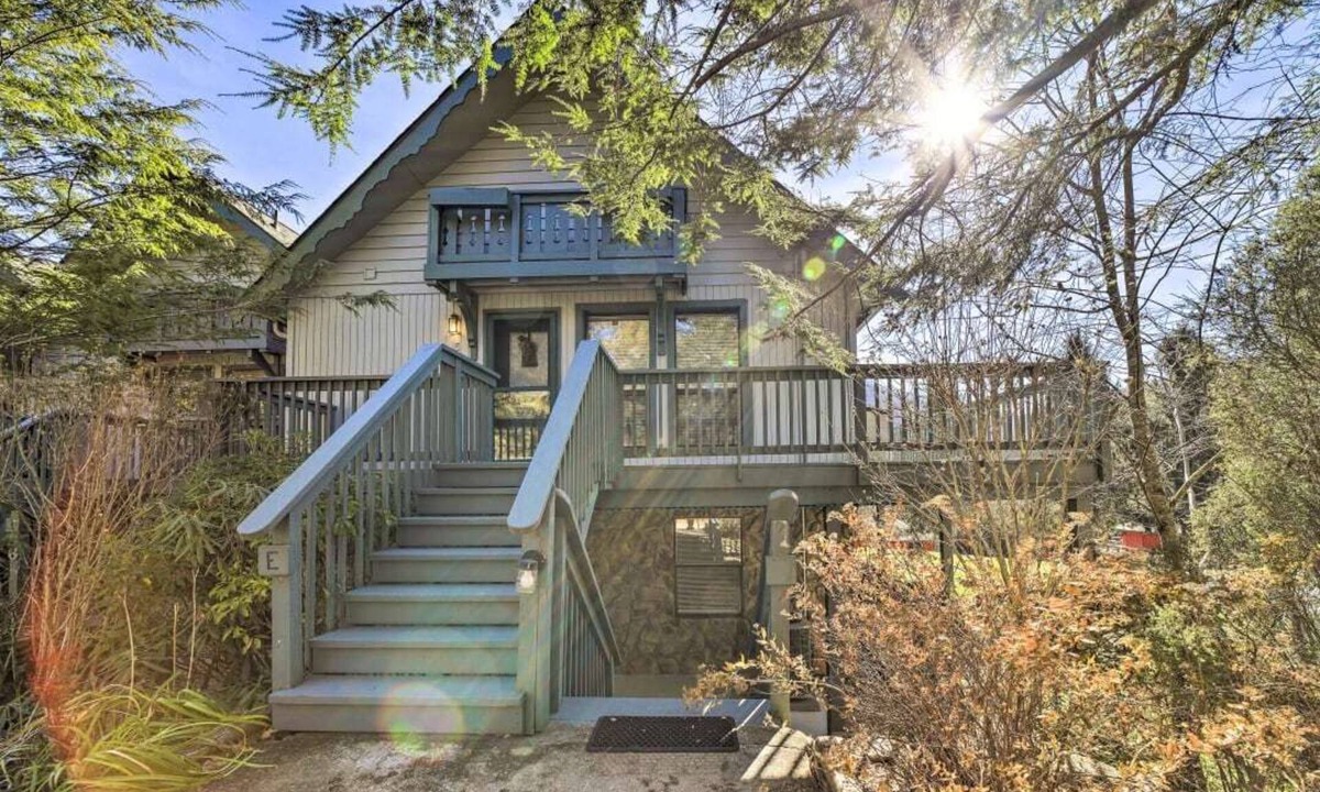 Sky Valley Condo | Sky Valley's Coziest Condo w/Views - Dog Friendly!