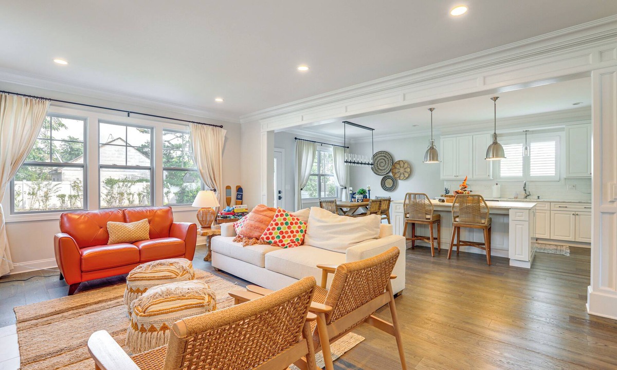 Long Branch Cottage | Sleek Long Branch Vacation Rental w/Pool + Patio!