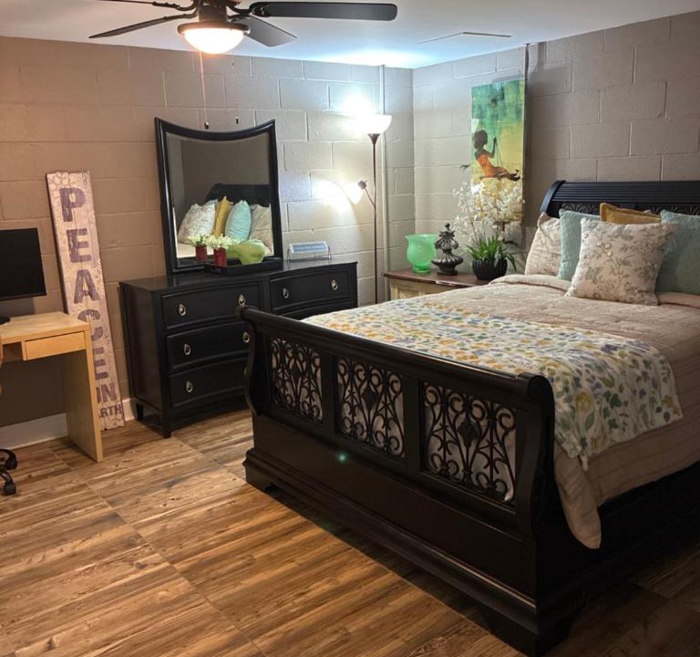 Lawrenceville Apartment | Sleeps 5 90 Night 1 night or longer available Basement apartment with own private entrance