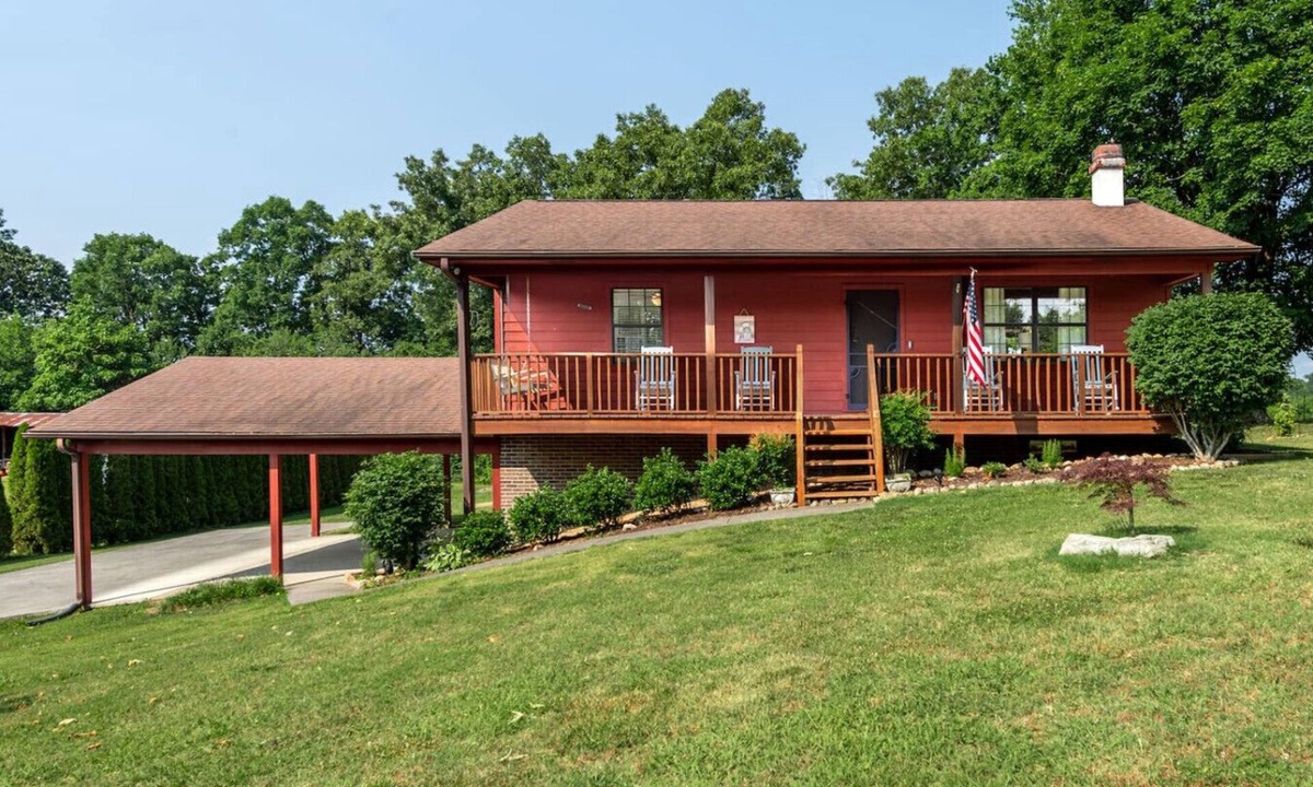 Eagleton Village House | Smoky Mountain Hideaway | Spacious Yard & Firepit