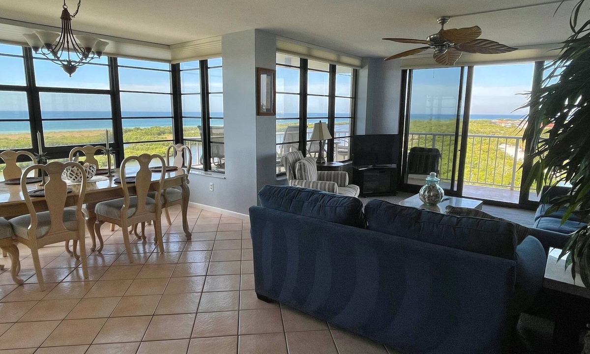 Marco Island Condo | South Seas Tower 4 10th-Floor: Stunning Panoramic South Beach-to-Tigertail Views