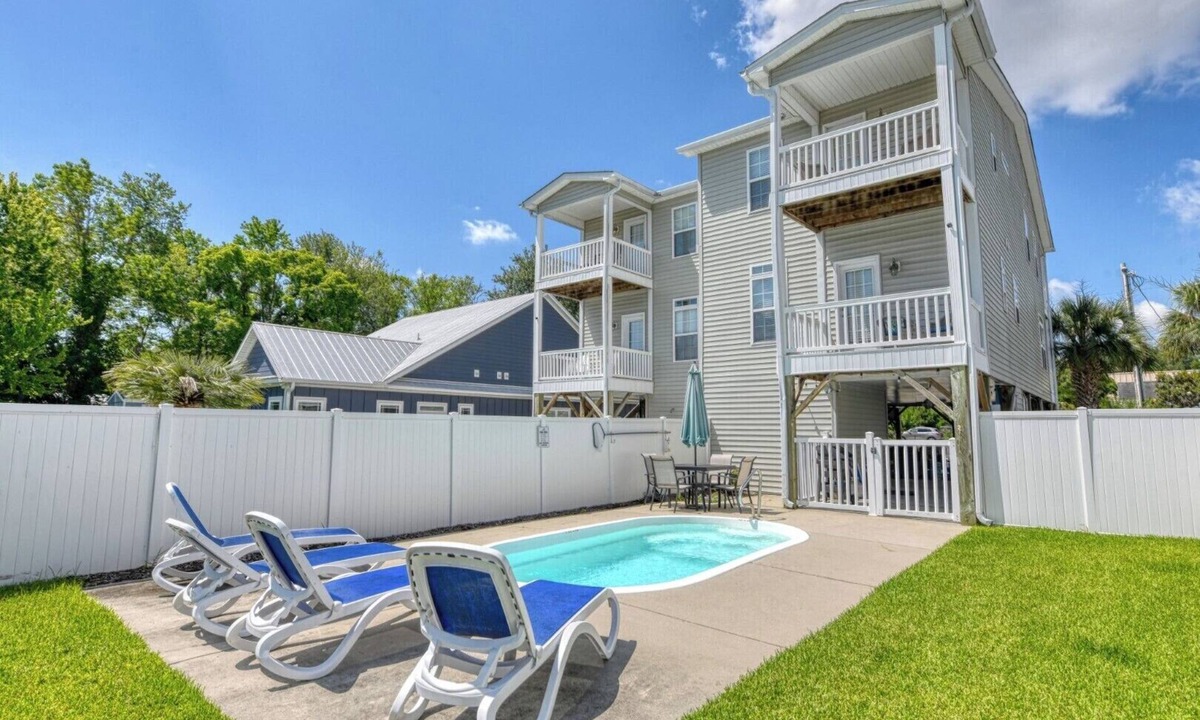 Garden City House | Spacious 4 Bedroom, 3.5 Bath Garden City Beach Home with Private Pool