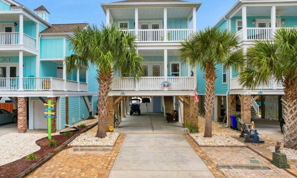 Surfside Beach House | Spacious 5BR/5.5BA Beach Home | Private Pool | 120 Steps to Beach | Near Pier