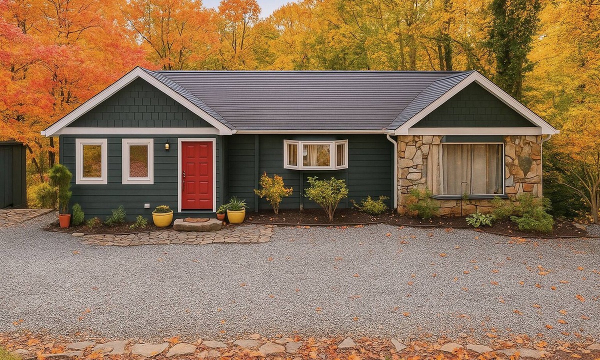 Forest Lake Heights House | Spacious Cottage on Lake James - Outdoor Firepit, Large Deck to Enjoy Lake Views