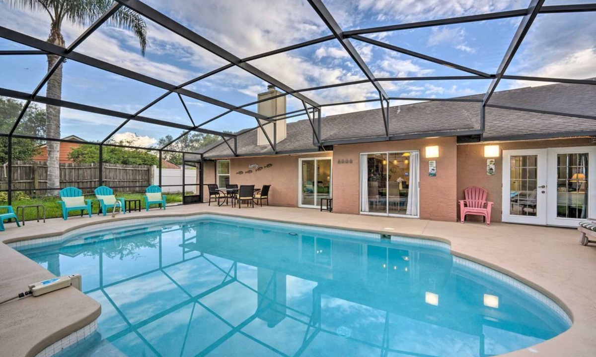 Fedhaven House | Spacious Family Home-Disney Parks -Heated Pool