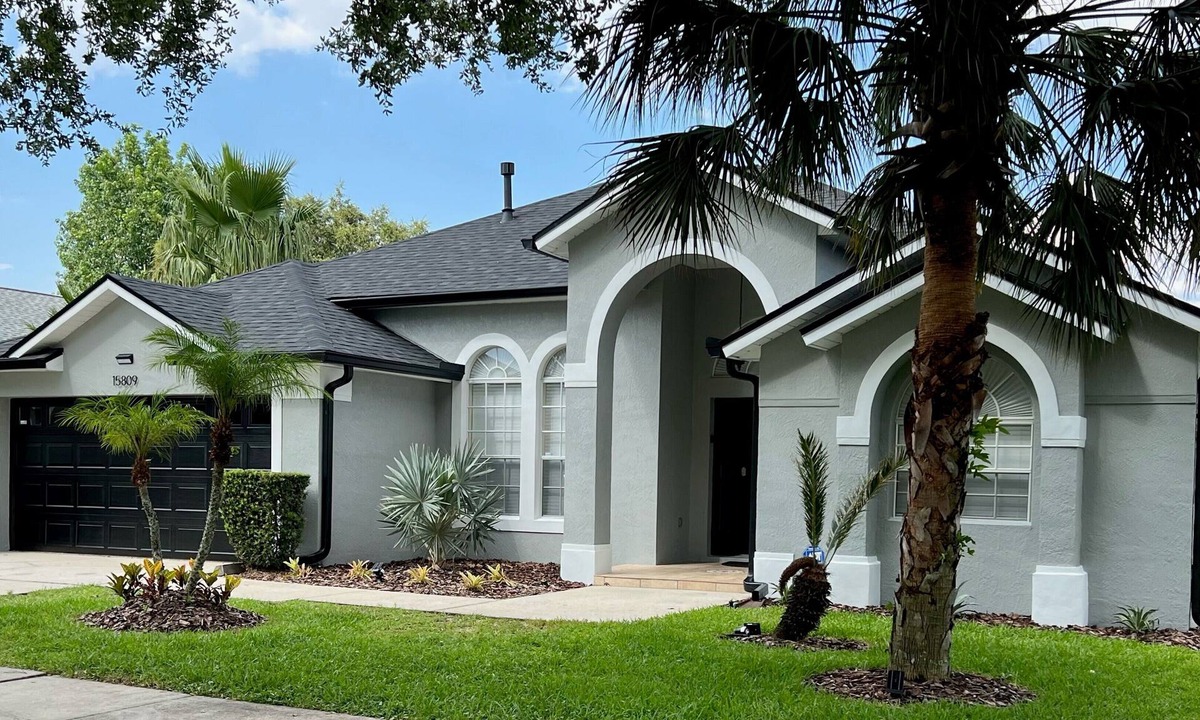 Orange Tree House | Spacious pool home with privacy,game room(15809)
