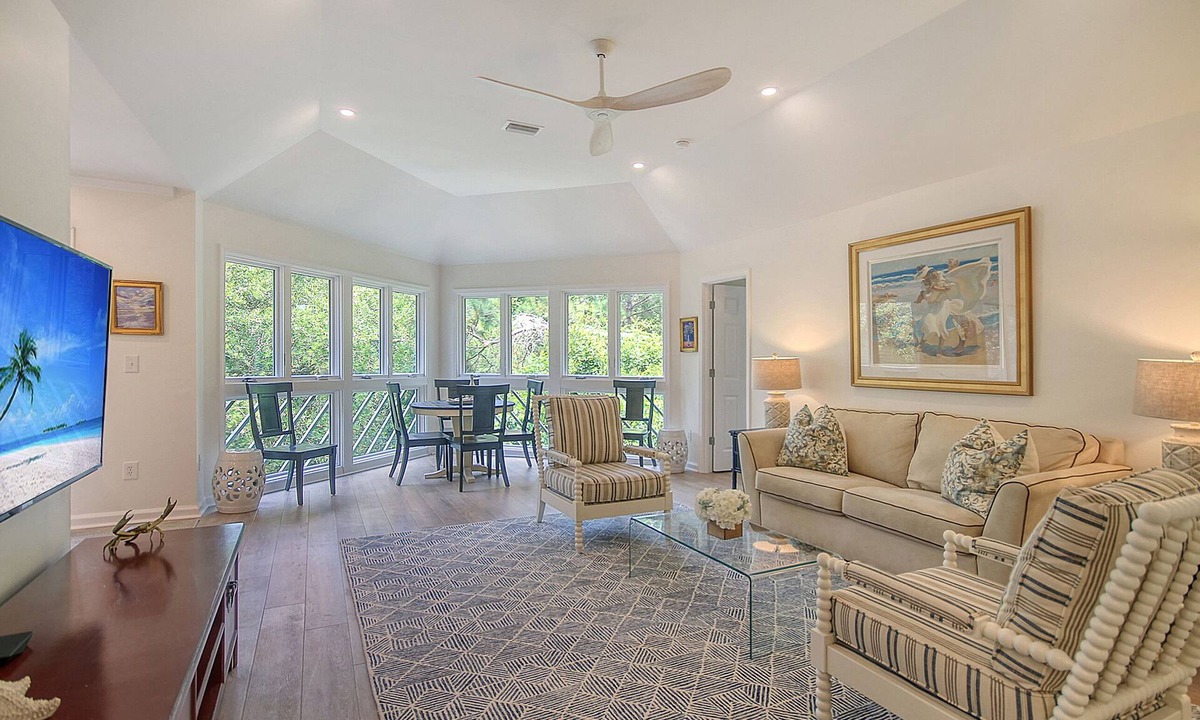 Kiawah Island Villa | Spacious Tennis Villa, central location