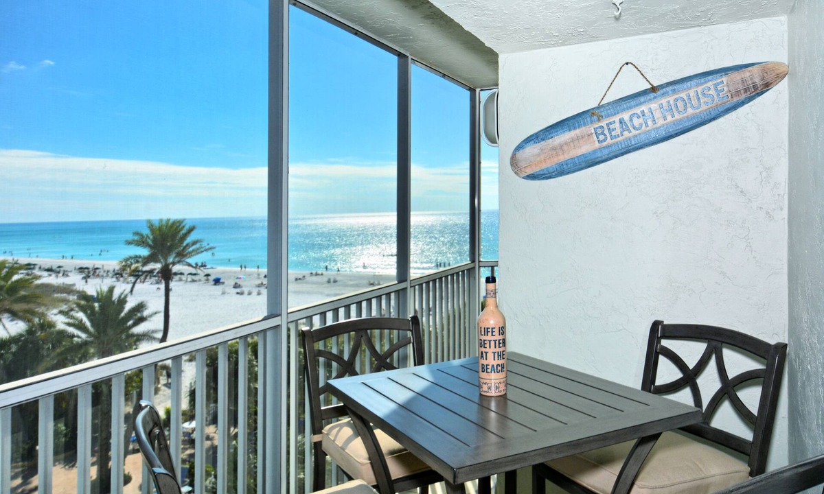 Siesta Key Condo | Spectacular Beach View! Right on Beach! Amazing views!