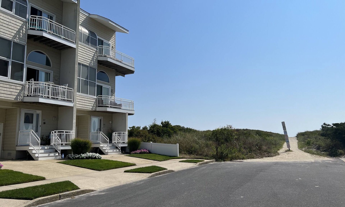 Brigantine Condo | Step out of paradise and onto the beach.