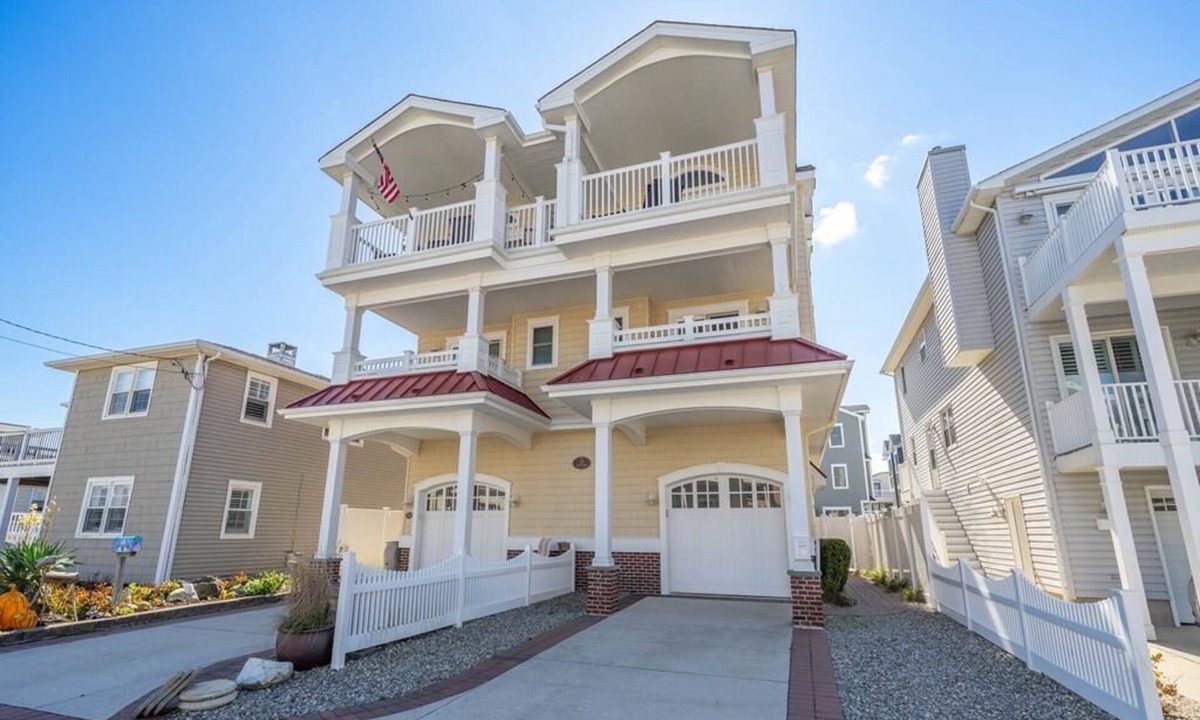 Townsend's Inlet House | Stunning Beach Block Home with Elevator and Water Views!
