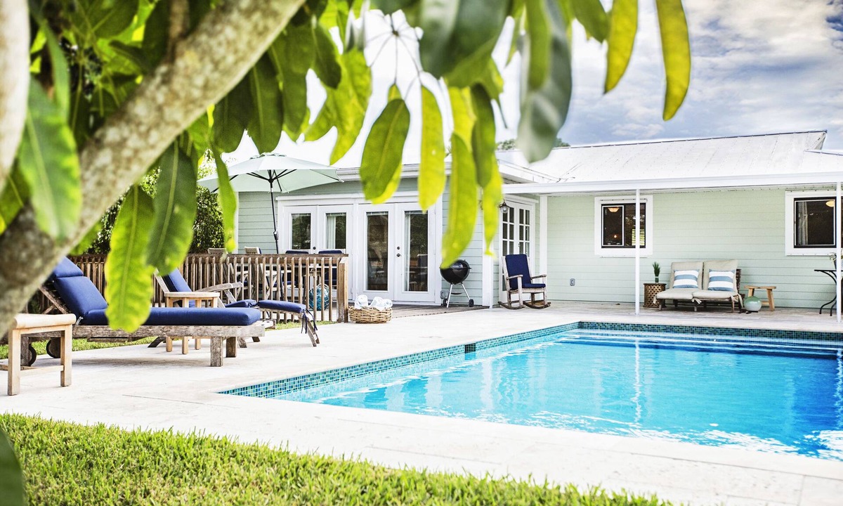Bonita Springs House | Stunning Beach Cottage with private pool! 2 miles to Beach!