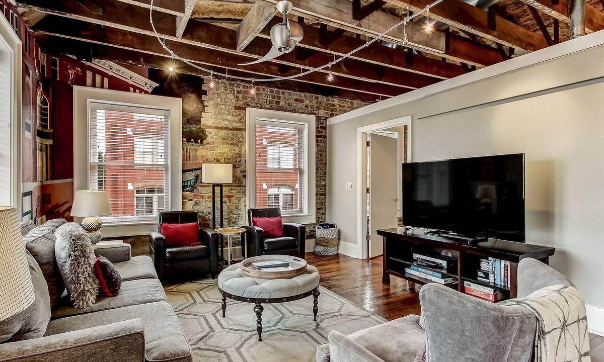 Historic District - North Apartment | Stylish Loft Next to City Market Downtown!