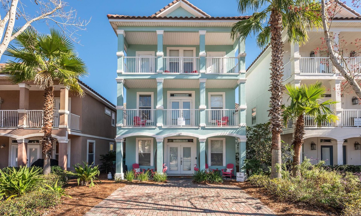 Villages of Crystal Beach House | Sugar & Salt - 6Bedrooms, Villages of Crystal Beach Sleeps 16! Lagoon Pool