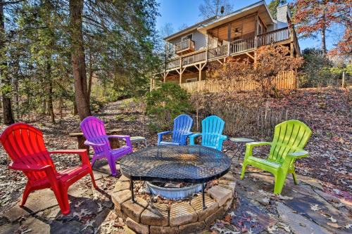 Chatuge Village House | Summer in the Smokies! Hayesville Bungalow w/Deck